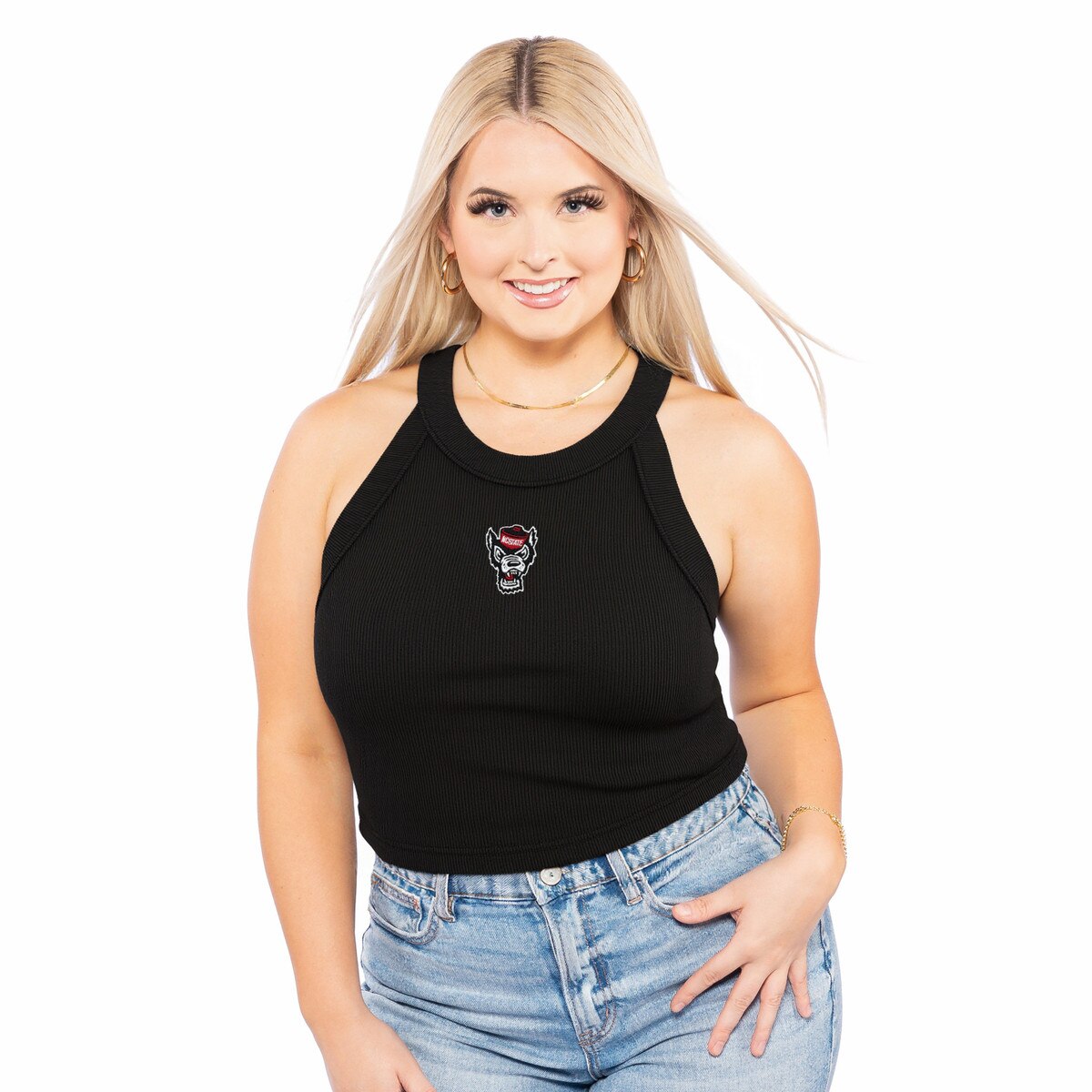 Black Ladies Drift Rib Tank - Wolfh